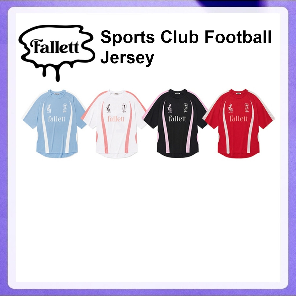 Fallett Sports Club Football Jersey (Sky Blue, White, Black, Charcoal)