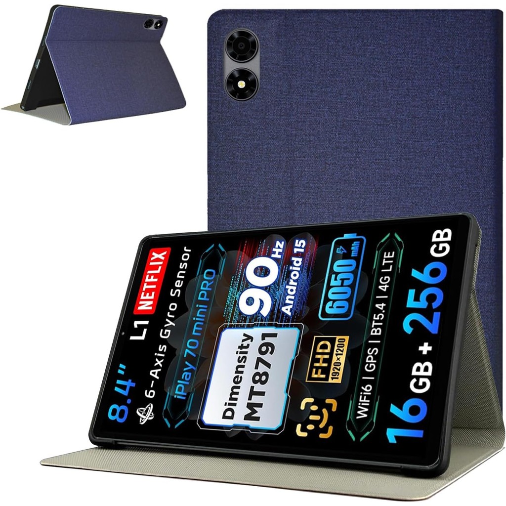 เคสสําหรับ ALLDOCUBE iPlay 70 Mini Pro 2025 ปลอกแท็บเล็ตกันกระแทกและการป้องกันเต็มรูปแบบ, ฝาครอบป้อง