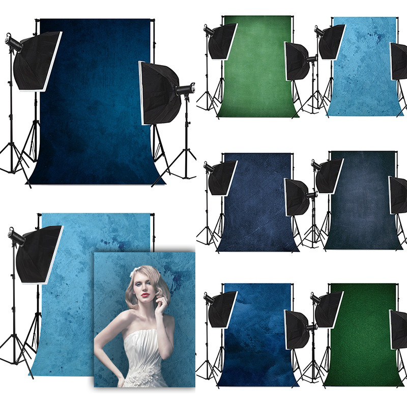 Possbay ไวนิล Art ผ้า Gradient Vintage การถ่ายภาพพื้นหลังทารกแรกเกิดภาพฉากหลังสตูดิโอ Props