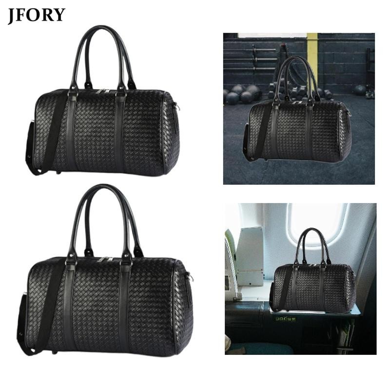Jfory Duffle Bag Tote กระเป๋ายิมสายรัดปรับได้แบบถอดได้สําหรับการเดินทาง