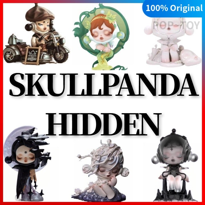POPMART SKULLPANDA Hidden secret Cute Figure POP MART Official [100% ของแท้]