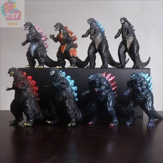 ของเล่นเด็ก โมเดลฟิกเกอร์ King Kong Godzilla ยางนิ่ม รูปไดโนเสาร์ ของขวัญ