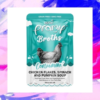 Pramy Broths พรามี่ น้ำซุปแมว ซุปครีม ซุปใส เพิ่มการทานน้ำให้แมว ขนาด 40 กรัม