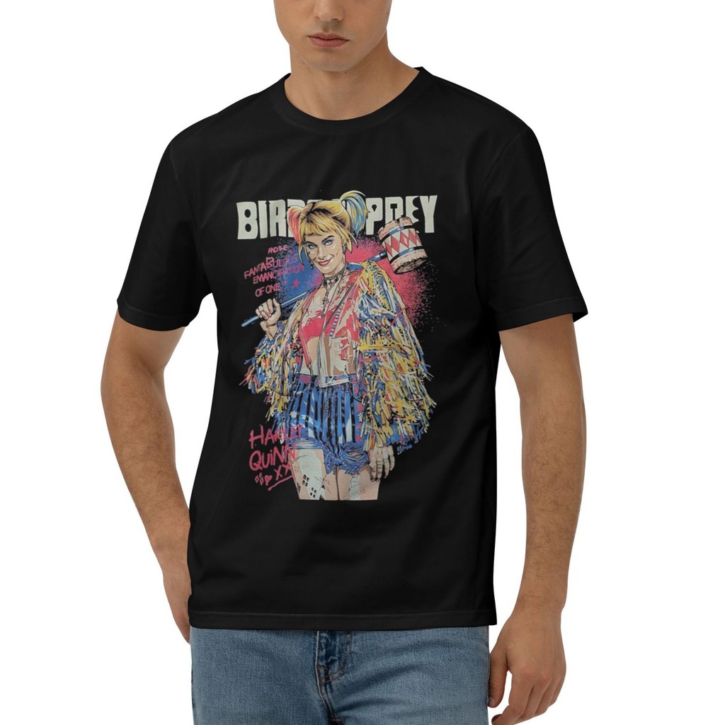 เสื้อยืดผ้าฝ้ายฤดูร้อนที่ขายดีที่สุด Bt157 Harley Quinn Cotton T-Shirt