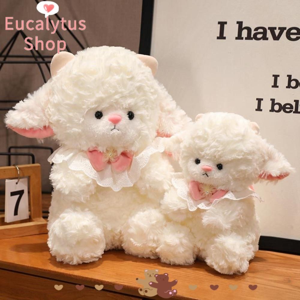 Eucalytus1 ตุ๊กตาแกะของเล่น,สีขาว 22/32 ซม.ตุ๊กตา,น่ารักสัตว์ของเล่นตุ๊กตาหมอนแกะเด็ก