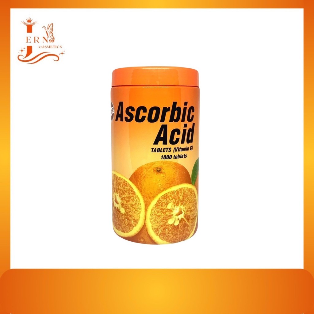 Vitamin C พาตาร์ วิตามินซี PATAR Ascorbic Acid รสส้ม เด็กและผู้ใหญ่ทานได้ มี 1000เม็ด