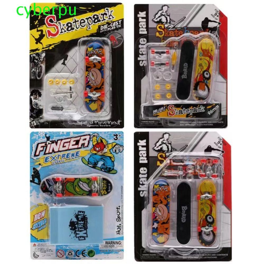 Cyberpulse Mini Finger Boards CollectorS ของขวัญนิ้วมือของเล่นจําลอง Mini สเก็ตบอร์ดสเก็ตรถบรรทุกนิ้วสกู๊ตเตอร์ท่องของเล่น Fingerboard ของเล่นเด็กของขวัญสเก็ตบอร์ดรุ่น