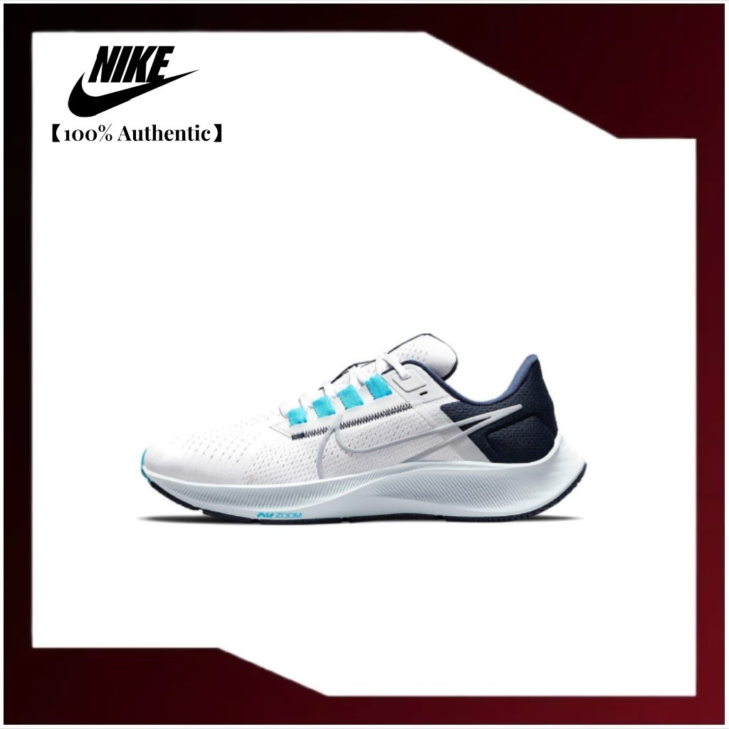 (100% Authentic) Nike Air Zoom Pegasus 38 มาราธอนระบายอากาศแผ่นลมรองเท้าวิ่ง