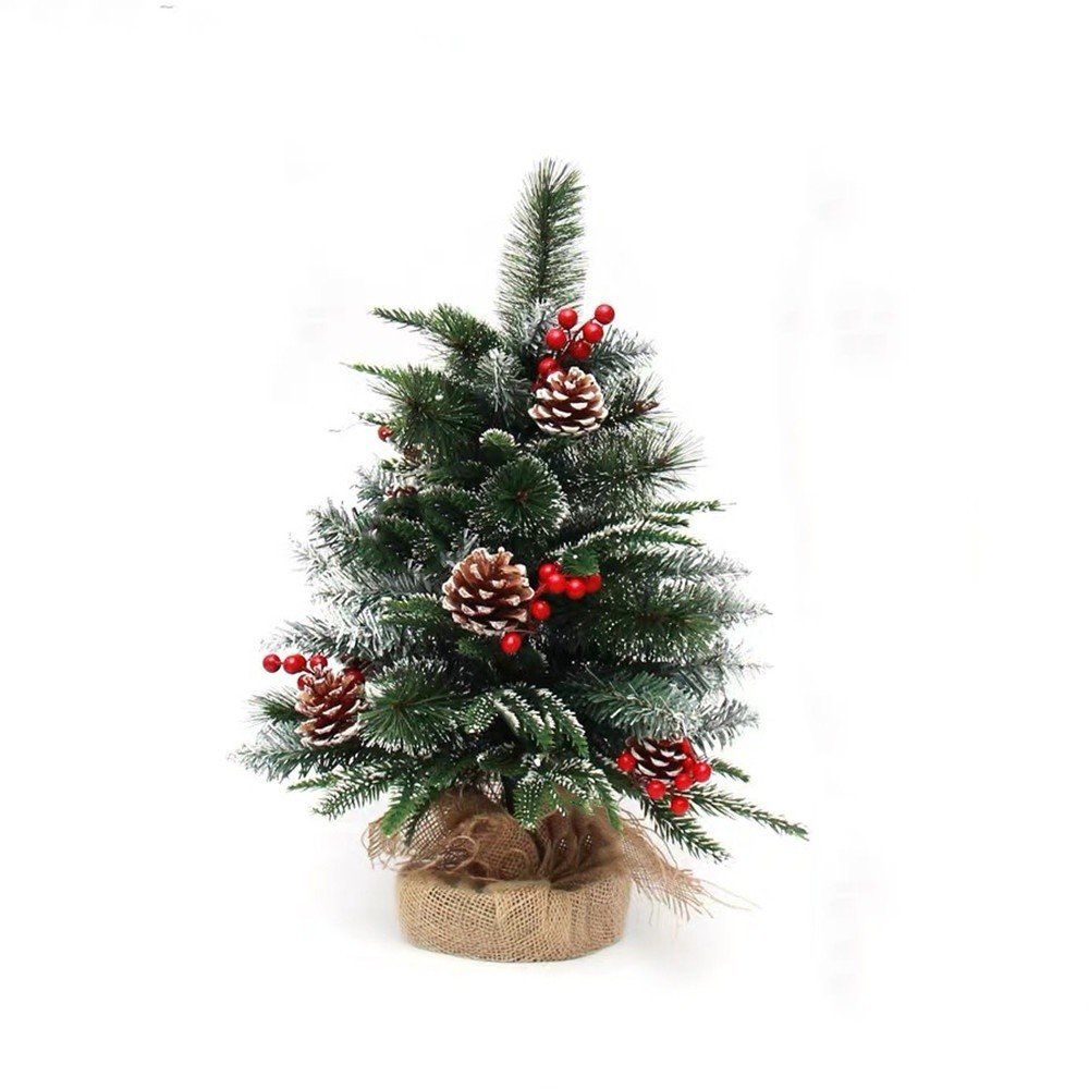 GlobalHouse Tree O ต้นคริสต์มาส พร้อมของประดับ รุ่น  60 ขนาด32×32×60ซม. สีเขียว สินค้าของแท้คุณภาพดี
