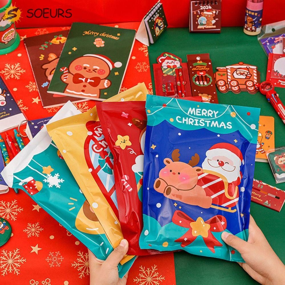 Soeurs เครื่องเขียน Lucky Bag, Lucky Creative ชุดเครื่องเขียนกระเป๋า, รางวัลกระเป๋ารางวัล Practial School Supplies ชุดเครื่องเขียนคริสต์มาสเด็ก