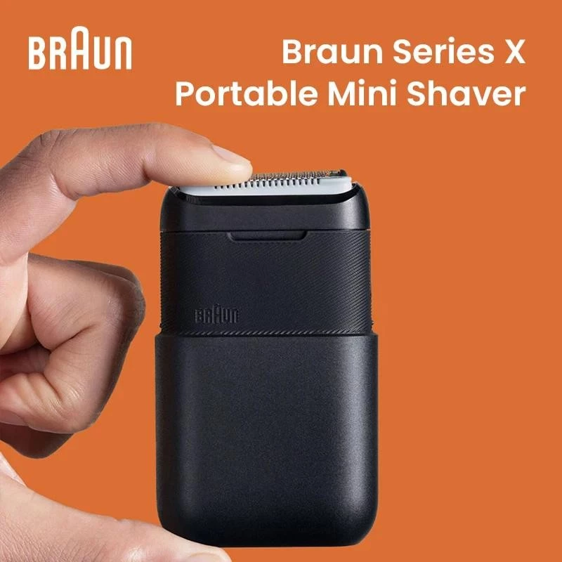 Braun X Series M1012 Mini Shaver Double Shaving Unit ฟอยล์และเครื่องตัดสําหรับสั้น