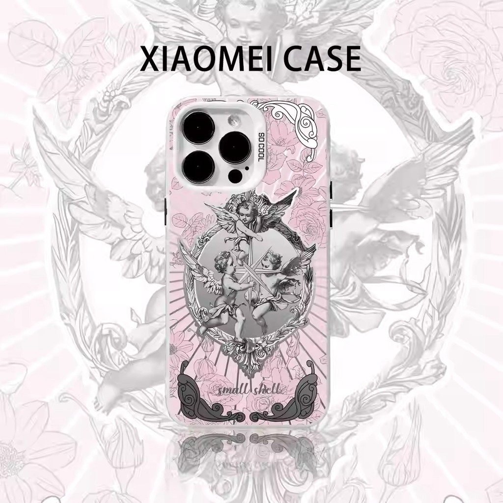 ใช้ได้กับ Samsung A12 A03S A13 A23 A14 A15 A05 A53 A34 วินเทจกามเทพ IMD โฮโลแกรมกรณีโทรศัพท์พรีเมี่ยม