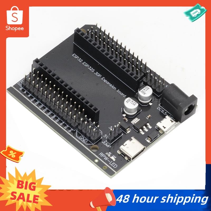 พร้อมสต็อก ESP32 บอร์ดขยาย ESP32 30P DEVKIT V1 โมดูลบอร์ดจ่ายไฟ ESP32S บอร์ดพัฒนาขยาย