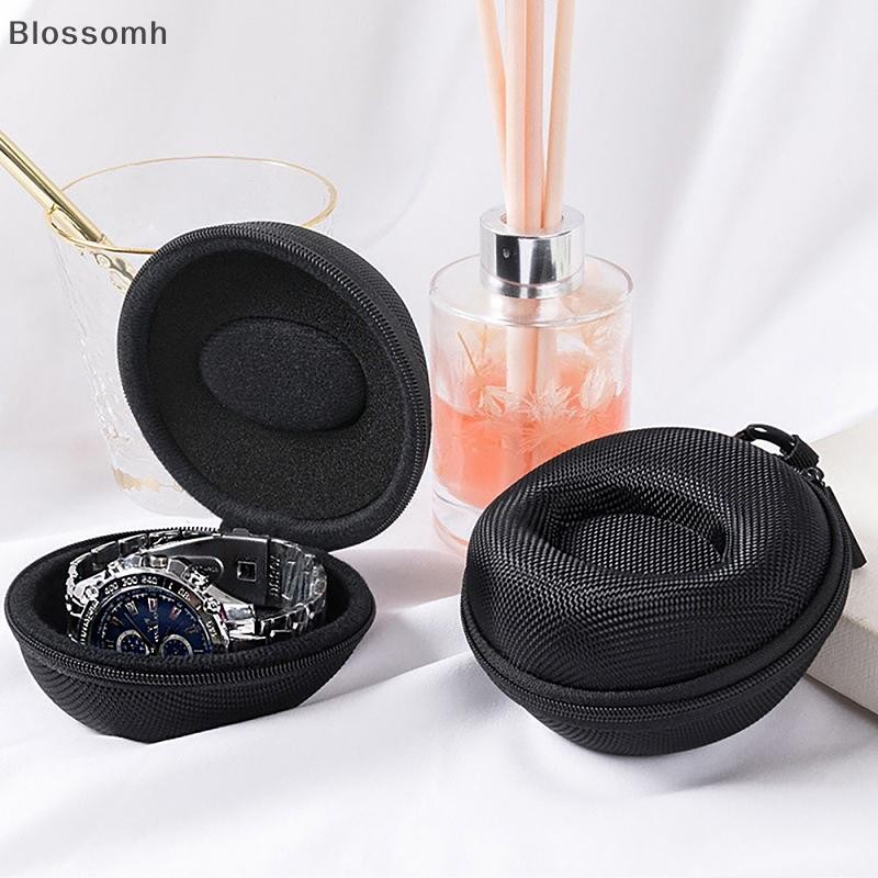 Blossomh 1 PC Travel Case กล่องเก็บแบบพกพาสําหรับนาฬิกาเดี่ยว Shock และ Impact-resistant สําหรับนาฬิกาข้อมือสมาร์ทนาฬิกาใหม่
