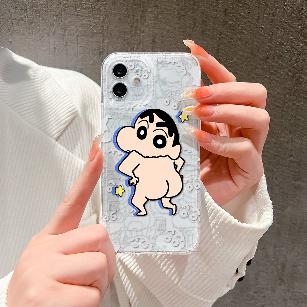 เคส For OPPO A38 A18 A15 A15S A58 A16 A58 A9 A92 A17 A3S A54 A57 A77S A7 A5S A12 A95 A76 Reno 8T 10 11 Pro 4G 5G TPU TKK - รูปที่ 3