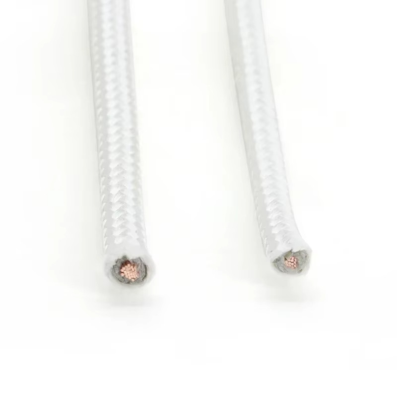 ทนอุณหภูมิสูง500℃ ลวดถักไมก้า 0.5/0.75/1/1.5/2.5/4/6/10มม2 แกนเดียวลวดทนไฟทองแดงบริสุทธิ์ไมก้าลวดอุณหภูมิสูง ราคา ถูกที่สุด ดีลบีเคเค แกลเลอรีภาพที่ 5