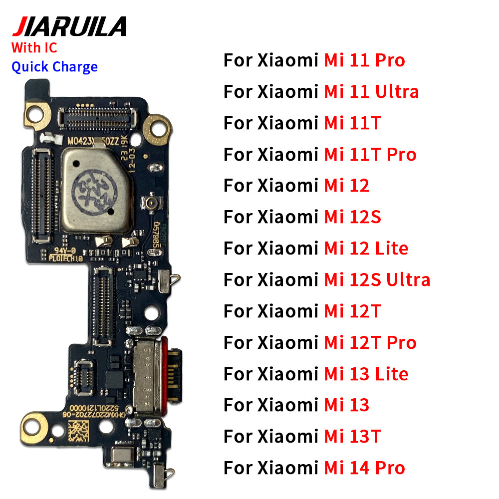 Usb ชาร์จพอร์ต Charger Flex สําหรับ Xiaomi Mi 11 Pro 11T 12 12S Lite 12S Ultra 12T 13 Lite 13T 14 Pro Dock ปลั๊กเชื่อมต่อ Micro