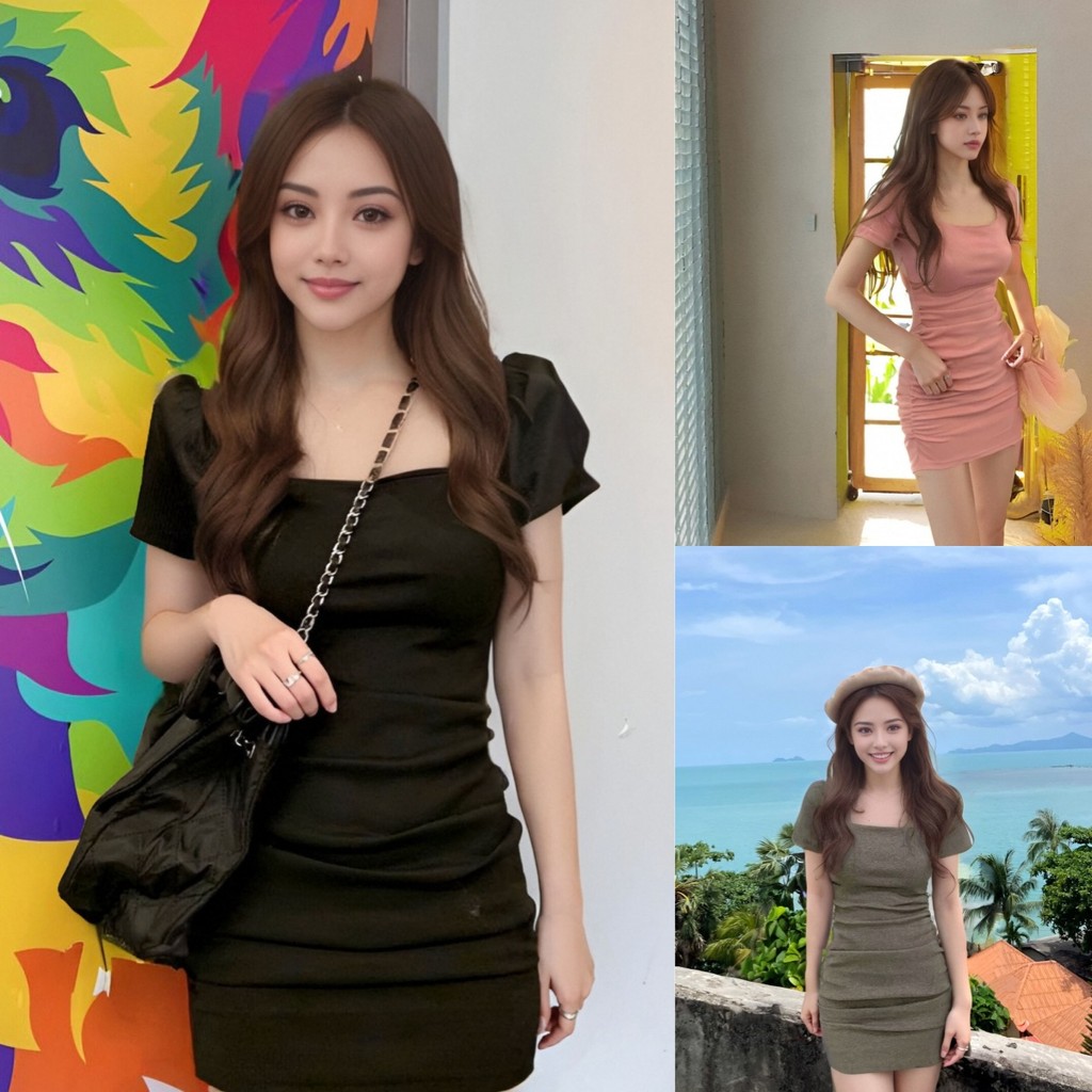เดรสกระโปรงสั้นสุดโรแมนติกในสไตล์ฝรั่งเศส ที่จะทำให้คุณดูสวยงามในทุกโอกาส