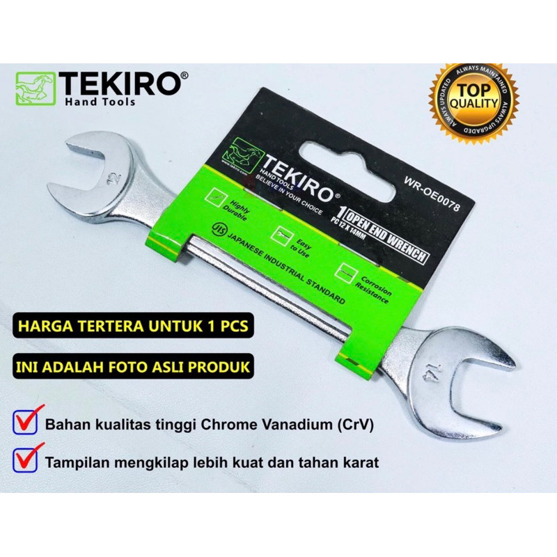 Tekiro 8x10 10x12 12x13 12x14 14x15 14x17 17x19 มม. ประแจ