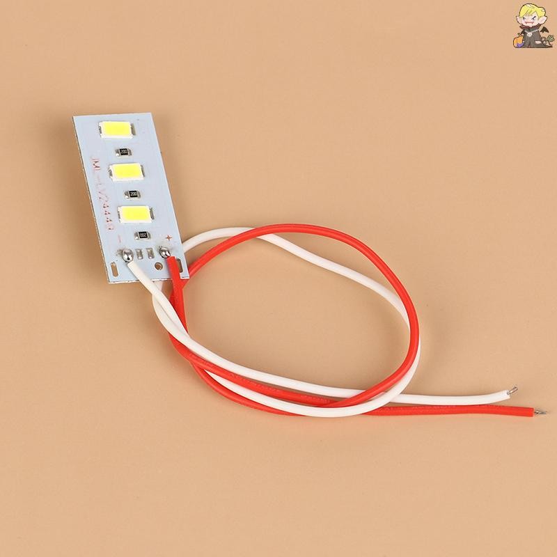 [CL] 1 PC ความสว่างสูง 1.5W 5V LED 5730 โคมไฟสีหลอดไฟบอร์ดหลอดไฟพร้อมสาย TH