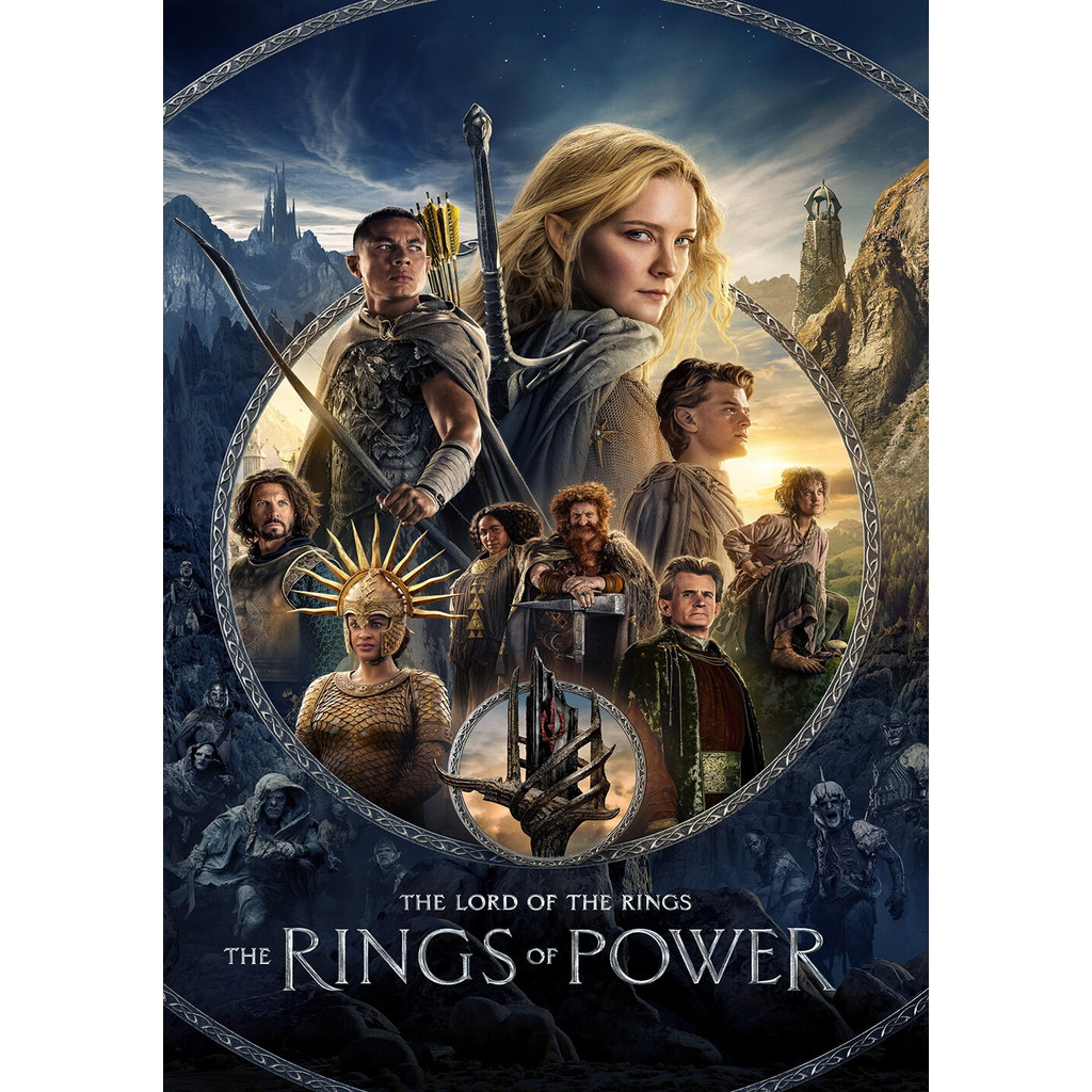 The Lord of the Rings The Rings of Power Season 2 (2024) (3แผ่นจบ) DVD หนังซีรี่ย์ใหม่ มาสเตอร์ พากย