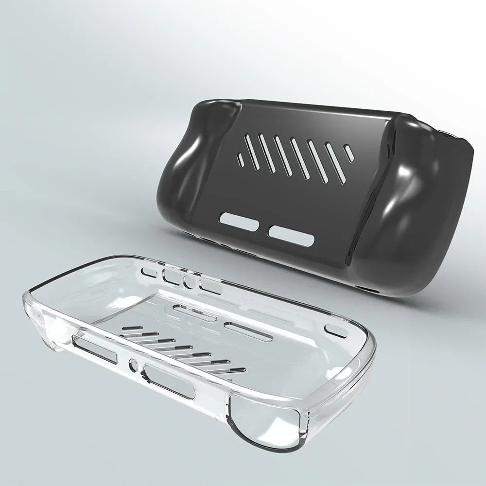 Tpu ซิลิโคนโปร่งใสสําหรับ Anbernic RG 406H คอนโซลกันกระแทกสําหรับ Anbernic RG406H ป้องกันอุปกรณ์เสริ