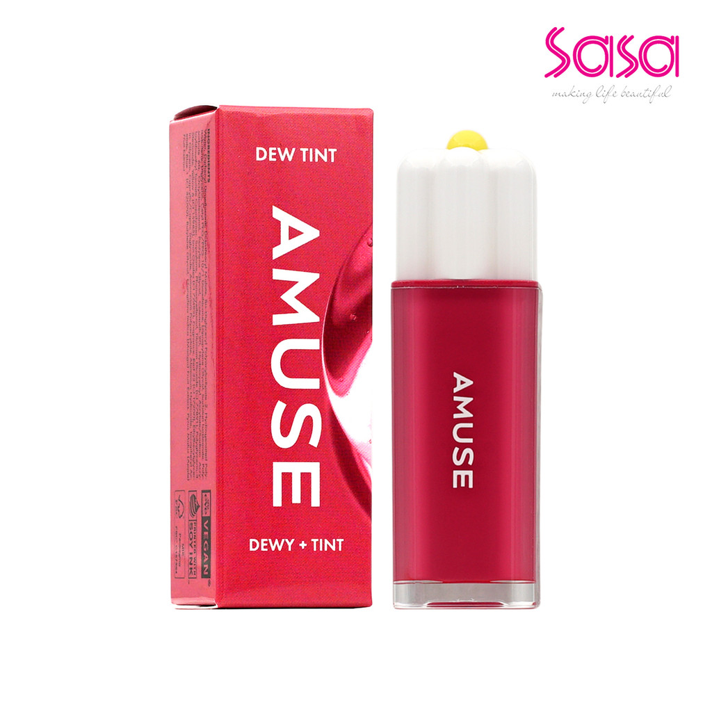 Amuse Dew Tint (#12 Sunday/#01 La Vie En Coral) (4g)