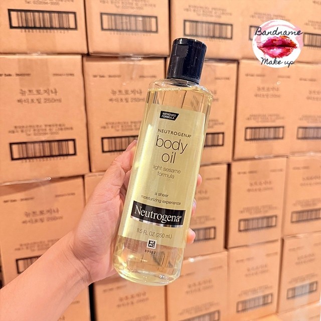 Neutrogena Body Oil ปริมาณ 250ml บอดี้ออยบำรุงผิว บอดี้ออยล์นิวโทรจีน่า