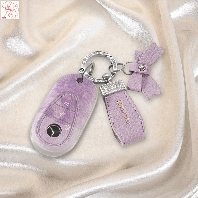 2024 เคสกุญแจ Mercedes GLC300L C260L/E300L รถ C200L ปก S-Class EQE Maybach E260