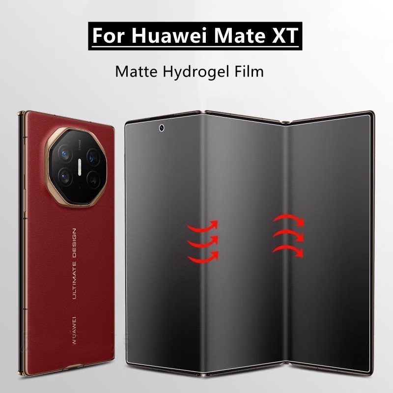สําหรับ Huawei Mate XT Matte Soft TPU คลุมทั้งหมดฟิล์ม Guard ป้องกันหน้าจอคลุมทั้งหมดฟิล์ม Hydrogel 