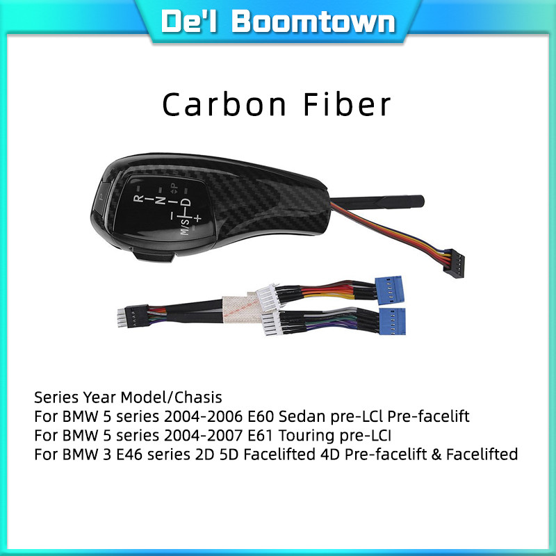 LED เกียร์ Shift Knob Shifter Lever สําหรับ BMW 1 3 5 6 Series E90 E60 E46 2D 4D E39 E53 E92 E87 E93 E83 X3 E89 อุปกรณ์เสริมอัตโนมัติ - รูปที่ 5