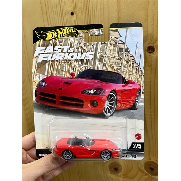 รถโมเดล JBL85/HNW46 Hot Wheels Premium Fast&Furios 2003 Dodge Viper SRT10