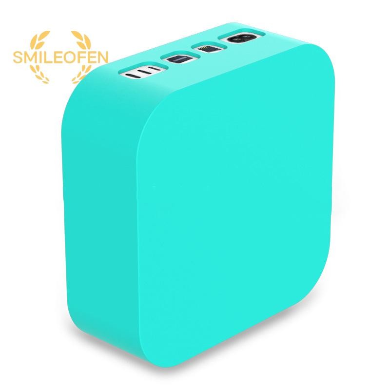 [Smileofen] เคสคอมพิวเตอร์ PC เดสก์ท็อปสีสันสดใสสําหรับ Mac Mini M4 M4 Pro 2024 ฝาครอบป้องกันซิลิโคนใหม่