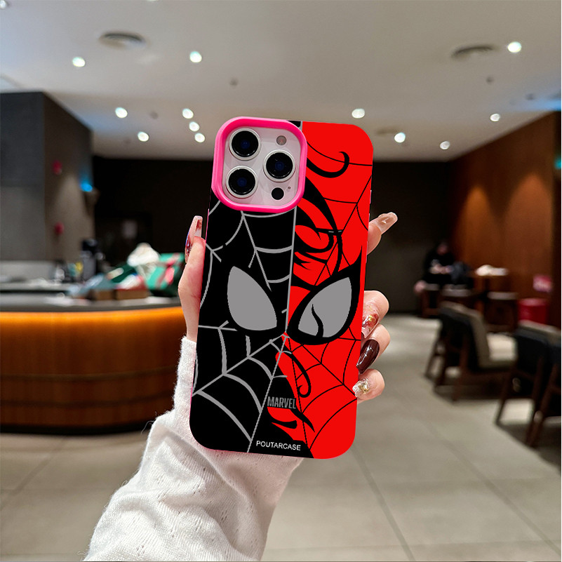 แอปเปิ้ลโทรศัพท์ สไปเดอร์แมน สำหรับ iPhone เคสไอโฟน 13 12 11 PRO MAX X XS MAX 16 15 14 XR 7/8PLUS จัดส่งจากประเทศไทย - รูปที่ 4