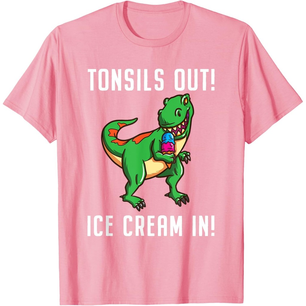เสื้อยืด Tonsil Removal Surgery Recovery T Rex