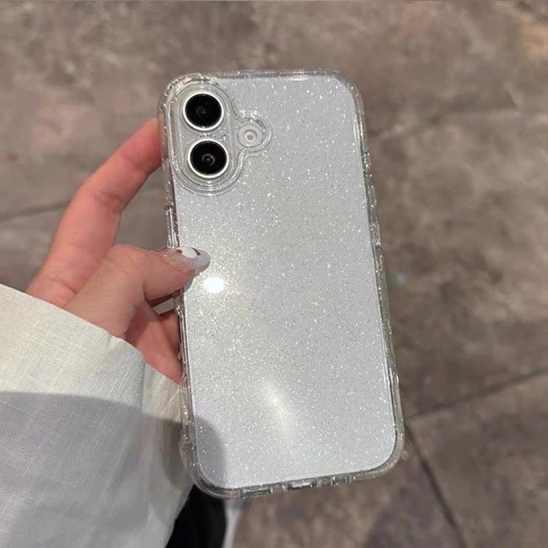 ✨wow✨ผงเพชรแผ่นโปร่งใส เทรนด์แฟชั่น เงางาม for11 12 13 15 14 16 PRO MAX XR XSMAX เคสเกาหลี 6/7/8PLUS XS 14 15PLUS - รูปที่ 6