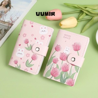 Uumir กระเป๋าเก็บการ์ด, ช่องใส่การ์ดหลายช่องความจุขนาดใหญ่กร…