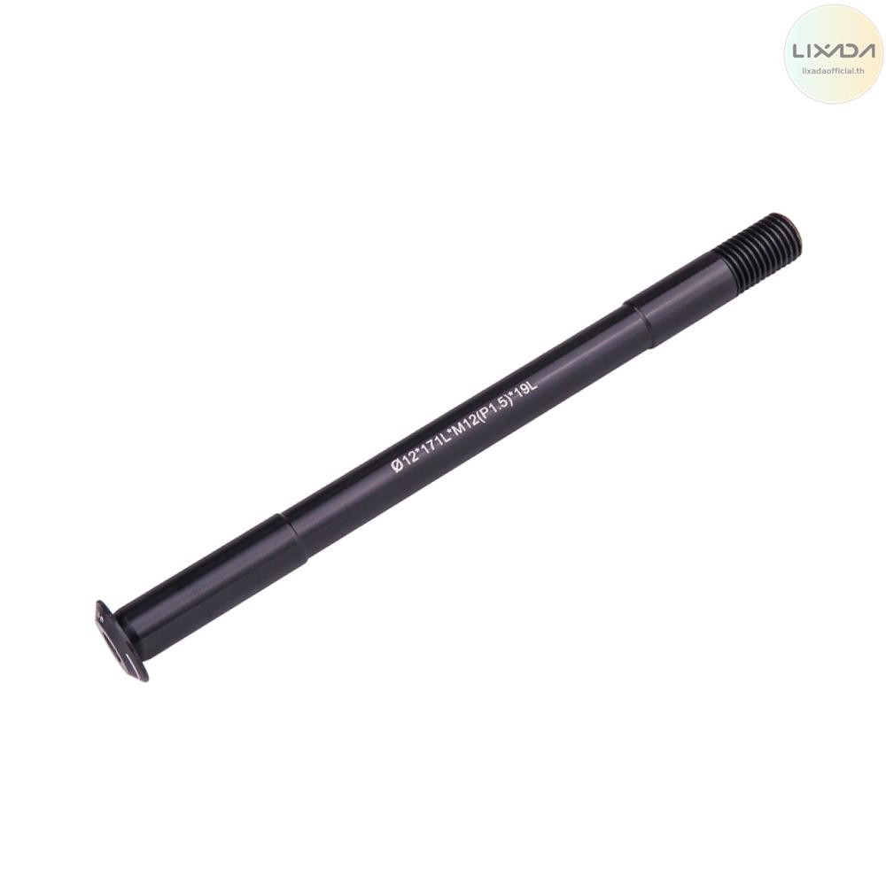 Lixada 12 มม.MTB จักรยาน Thru เพลาเพลาด้านหลัง Hub Skewers จักรยานล้อแกน Hub Shaft
