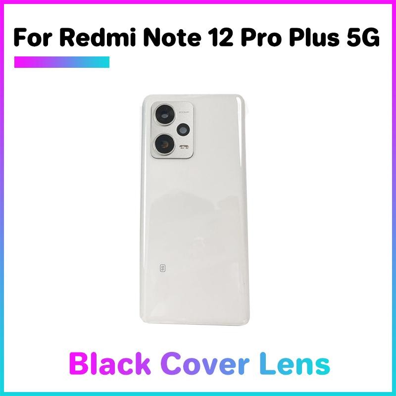 ฝาหลังแบตเตอรี่กระจกสําหรับ redmi note 12 pro plus 5g รูปที่ 4