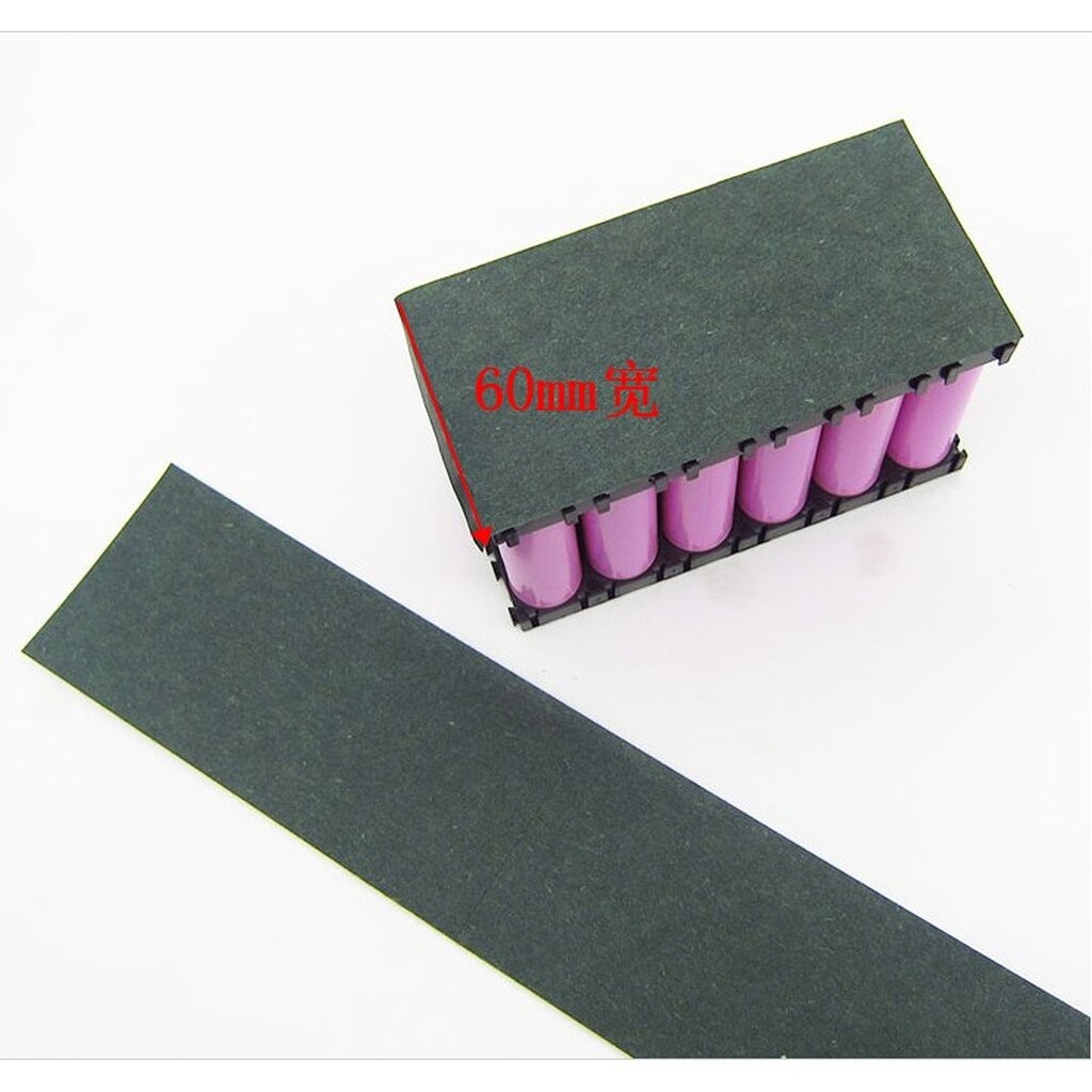 (1M) [BATT] เทปฉนวน กันร้อน กระดาษฉนวนกันร้อนมีกาวในตัว ขนาด 60mm