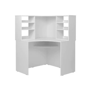 Koncept Furniture โต๊ะทำงานเข้ามุม PLAY รุ่น NORDIS/DK100 cm. สีขาว (100x100x133 ซม.) แบรนด์ KONCEPT FURNITURE
