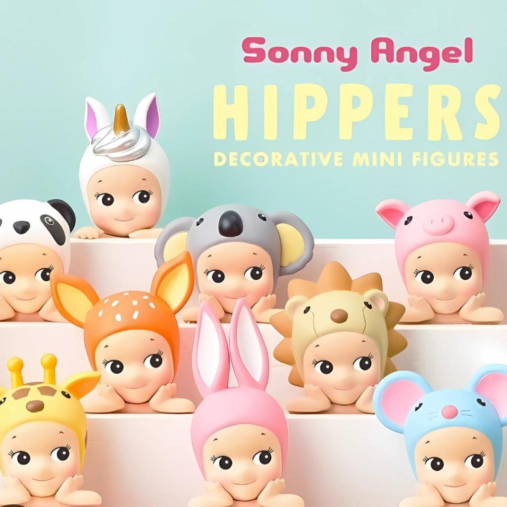 New!! ของแท้100% เลือกตัวมีซีเคร็ท Sonny Angel Animal Hippers ติดโทรศัพท์คอลสัตว์ จากญี่ปุ่น