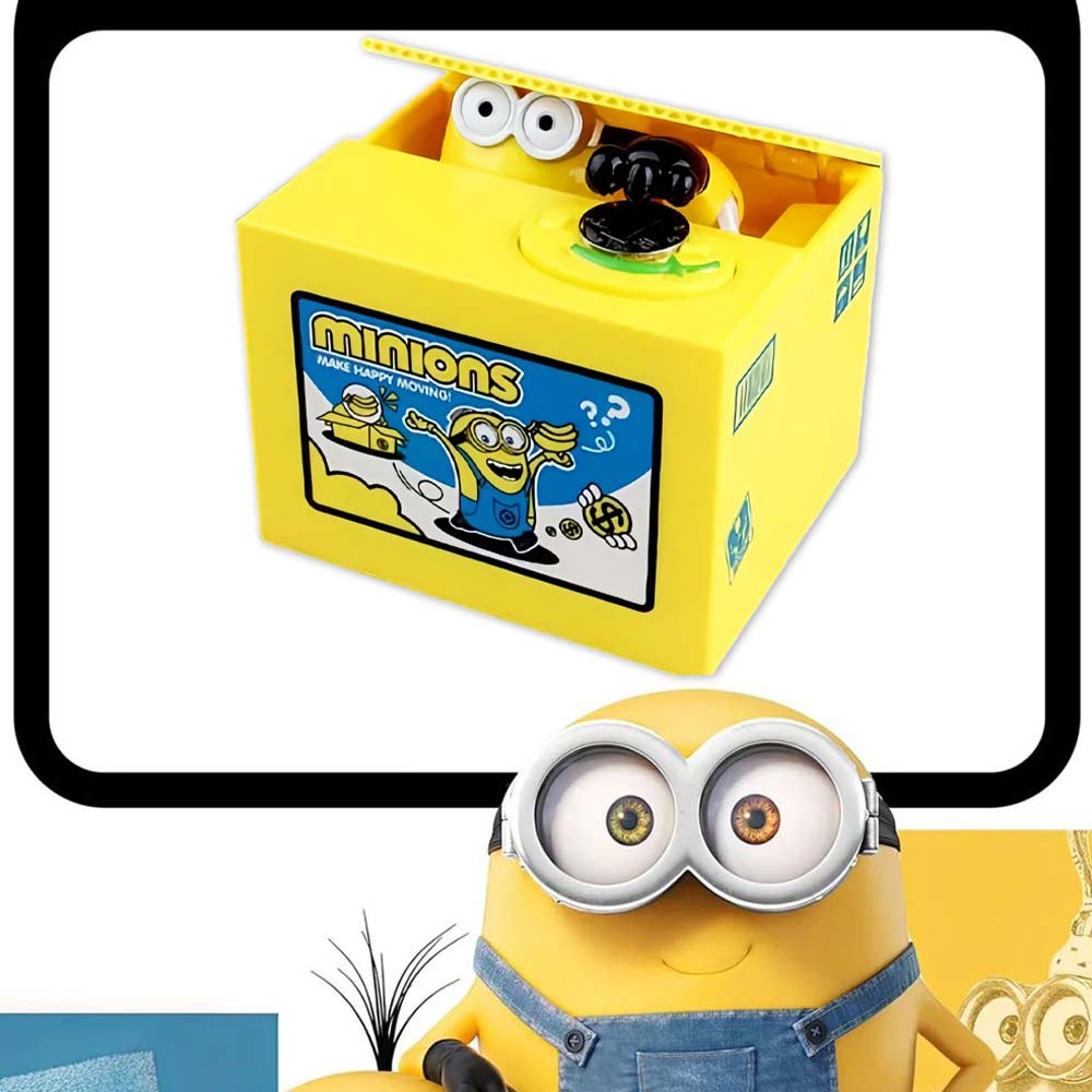 Stealing Money Cat Coin Bank Funny Motion Sensor Piggy Bank with Automatic Coin