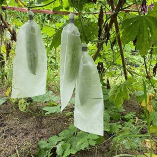 กิน 100ชิ้นถุงป้องกันผลไม้,สวนเรือนกระจกอุปกรณ์ผ้าปลูกกระเป๋…