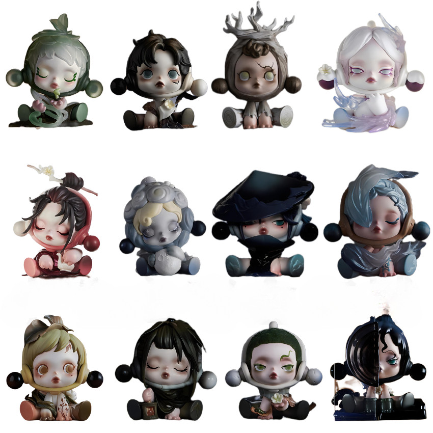 POPMART SKULLPANDA POPMART SKULLPANDA POPMART SKULLPANDA Series Mystery Box ของเล่นรูปของขวัญ