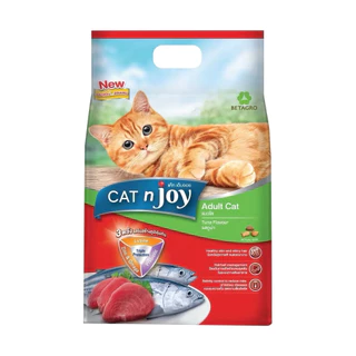 (7Kg) Cat n joy อาหารเม็ดแมวแคทเอ็นจอย 7kg แพ็คกระสอบ