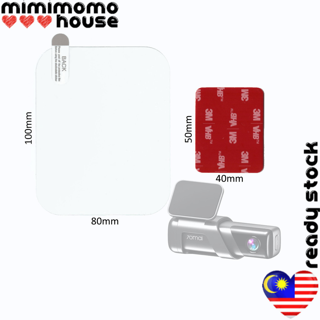 สติ๊กเกอร์ไฟฟ้าสถิตสําหรับ 70mai M500 สติ๊กเกอร์ทนความร้อนและไฟฟ้าสถิตสําหรับ 70mai M500 สําหรับ 70m