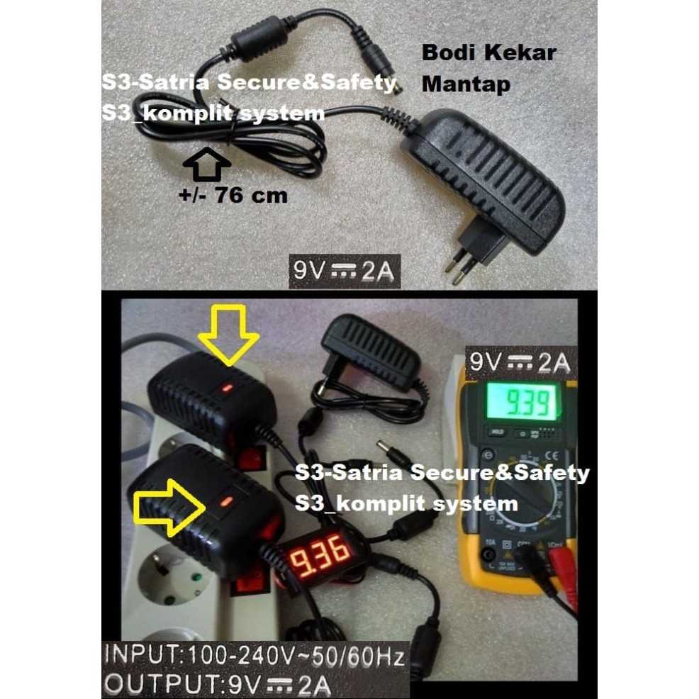 อะแดปเตอร์ 9V 2A****