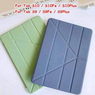 พร้อมส่ง🔥 เคส หลังทึบ ช่องใส่ปากกา สำหรับ Samsung Galaxy Tab S10/S10Fe/S10Plus/S10+ S9/S9Fe/S9Plus/S9+ S7/S7fe/S7+ 020