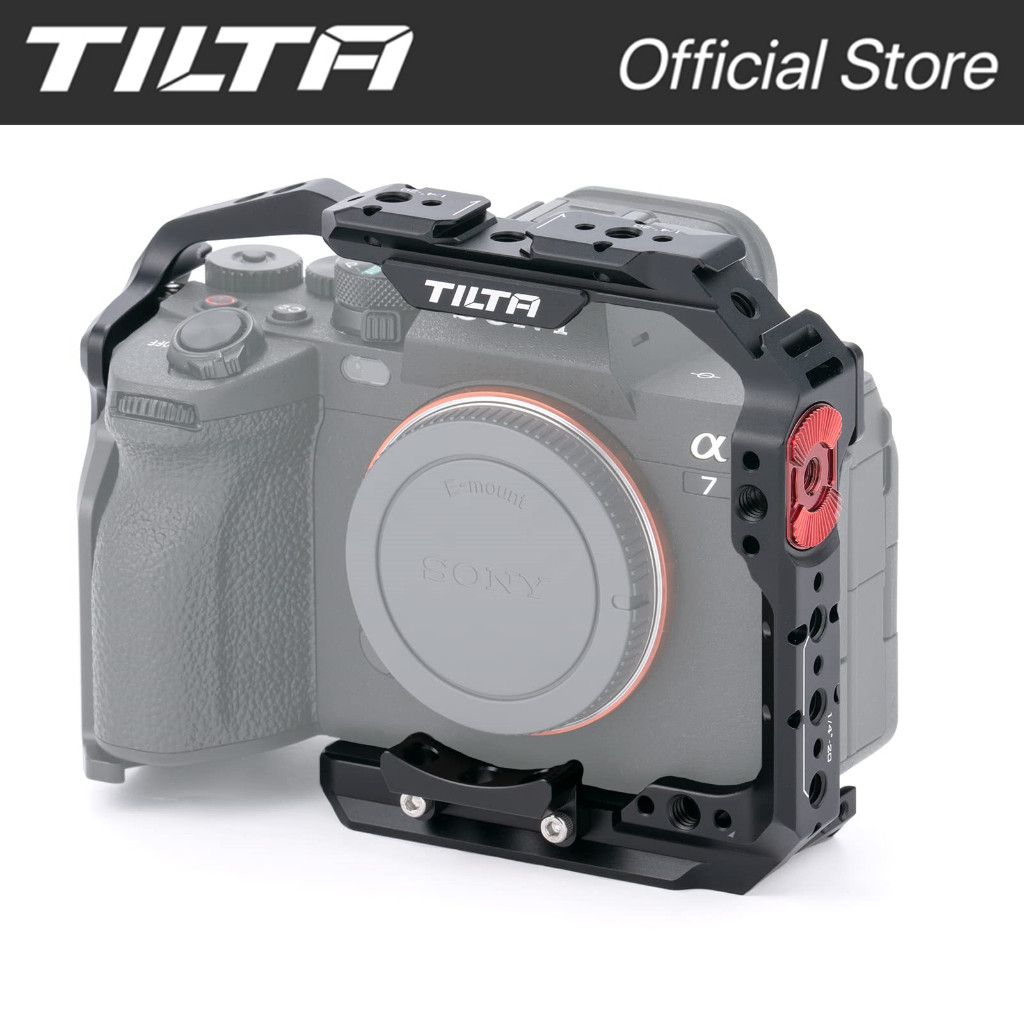 TILTA Sony A7M4/A7R5 กล้องเต็มรูปแบบกรง Basic Kit Pro Kit สําหรับ Sony A7 IV A1 A7S3 A7R4 A9 A73 A7R3 DSLR TA-T30-FCC-B ชุดขยายกล้อง